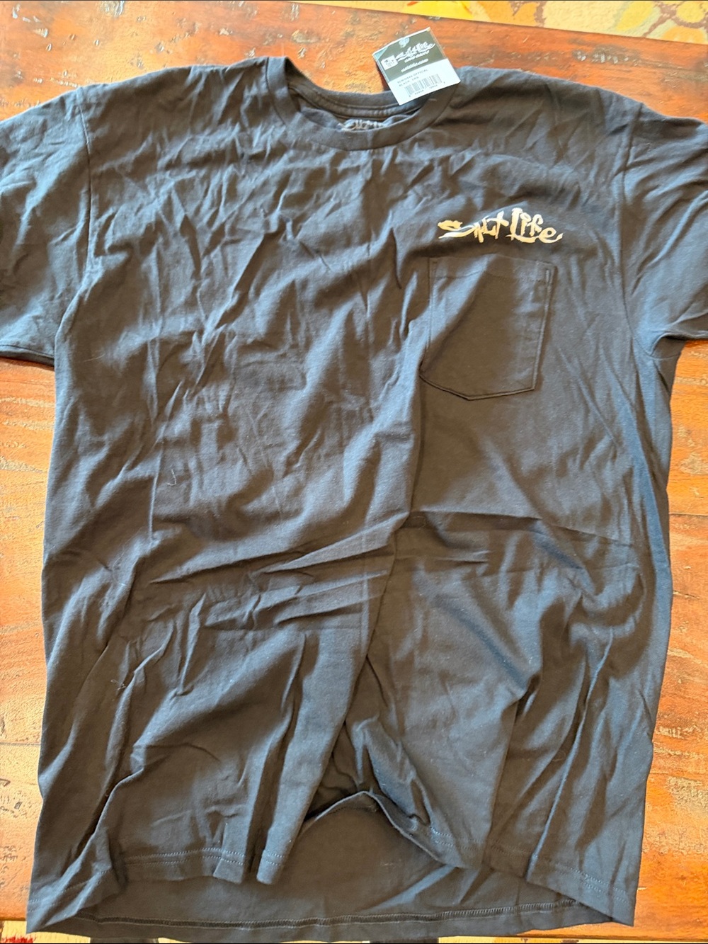 Salt Life Navy T‑Shirt with Pocket